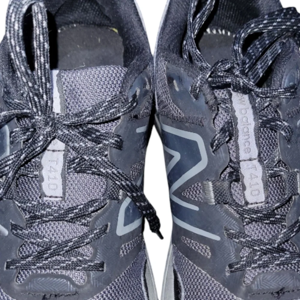New Balance Men's Size 11 T410 Gray and Black Athletic Shoes - Picture 10 of 11